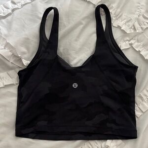 lululemon athletica Camo black align tank top
